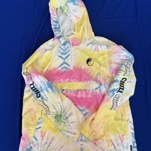 Trademark Brooklyn Tie-Dye Hooded Windbreaker